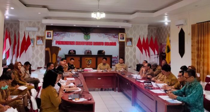 Tekan Stunting Pemkab Barsel Gelar Rakor