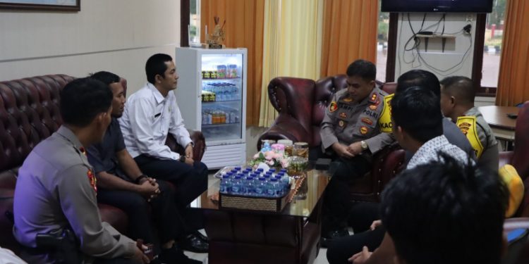 Kapolres Seruyan Dapat Kunjungan Bawaslu Kabupaten Seruyan