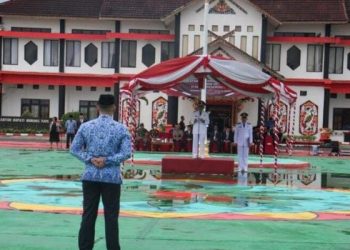 Pemkab Mura Gelar Upacara Hari Otonomi Daerah ke XXVII