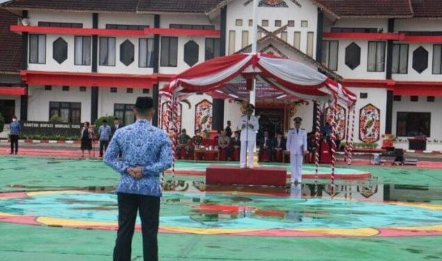 Pemkab Mura Gelar Upacara Hari Otonomi Daerah ke XXVII