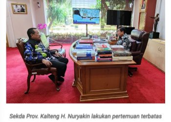 Sekda Prov. Kalteng Nuryakin Laporkan Stunting dan Inflasi Hingga Penyelenggaraan Pemerintahan Umum