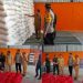 Bupati Murung Raya Cek Ketersedian Stok Beras di Gudang Bulog