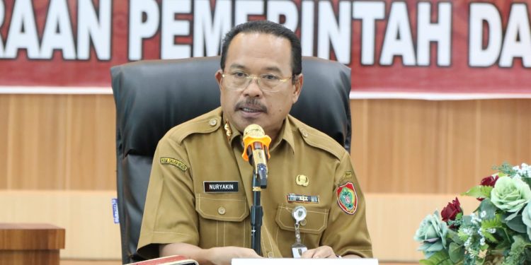Sekda H. Nuryakin Buka Entry Meeting Pengawasan Penyelenggaraan Pemerintah Daerah Tahun 2023