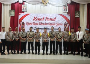 Kenal Pamit PJU Polres Seruyan, Kapolres Memberikan Sambutan Ini