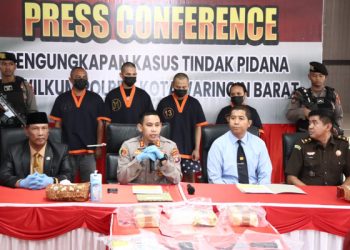 Kompak Lapas Pangkalan Bun dan Polres Bongkar Jaringan Narkotika Lintas Provinsi