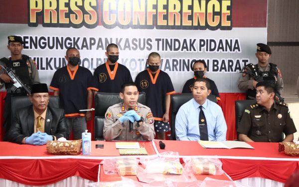 Kompak Lapas Pangkalan Bun dan Polres Bongkar Jaringan Narkotika Lintas Provinsi