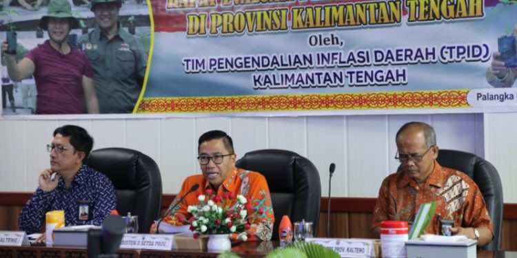 Tekan Inflasi Kalteng di Bulan Mei, Leo Harapkan TPID Provinsi dan Kabupaten/Kota Perkuat Sinergi