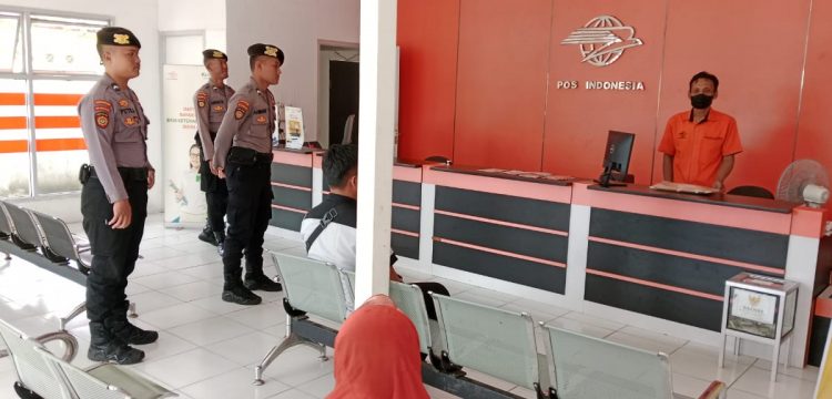 Sat Samapta Polres Seruyan, Patroli Dialogis Kantor Pos