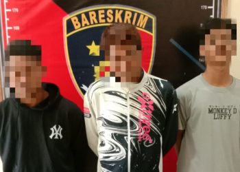 Tiga Pemuda Tersangka Kasus Pencabulan Anak Dibawah Umur Diringkus