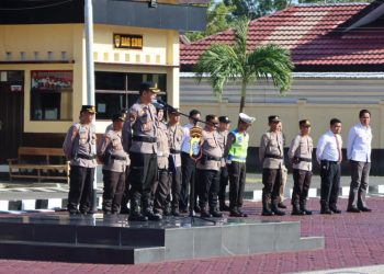 Satbinmas Polres Seruyan Melaksanakan Apel Pagi