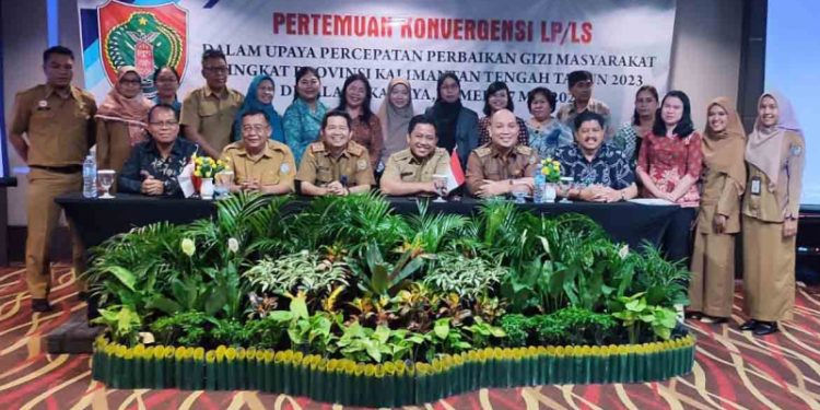 Percepat Perbaikan Gizi Masyarakat, Dinkes Prov. Kalteng Gelar Pertemuan Konvergensi Lintas Program dan Lintas Sektor