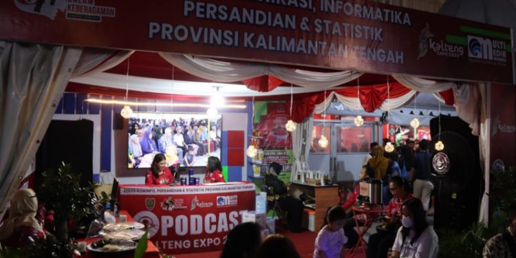 Diskominfosantik Kalteng Turut Meriahkan Kalteng Expo 2023