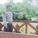 Antisipasi Banjir, Polsek Serhul Cek Debit Air Sungai Seruyan