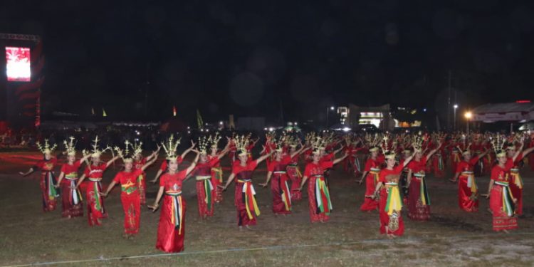Tarian Wadian Dadas/Bowo Masuk Rekor MURI