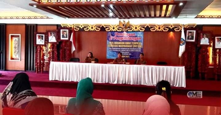 Dalduk KBP3A Mura Gelar Pembinaan dan Pengembangan Perlindungan Anak Terpadu Berbasis Masyarakat
