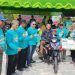 Wabup Mura Serahkan Satu Unit Sepeda Motor Doorprize Jalan Sehat