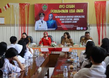 Cegah Perkawinan Usia Anak, Ivo Sugianto Sabran Ajak Seluruh Siswa Fokus Kejar Cita-cita