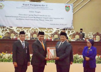 Mantap! Pemprov Kalteng Raih Predikat Opini WTP