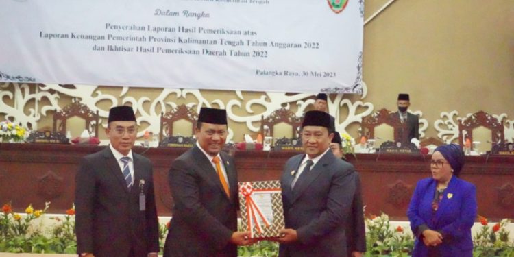 Mantap! Pemprov Kalteng Raih Predikat Opini WTP
