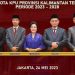 Sastriadi Dipilih Pimpin KPU Kalteng Periode 2023-2028
