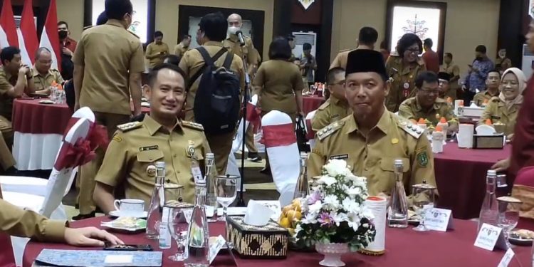 Walikota Fairid Naparin Hadiri Forum Koordinasi dan Konsultasi Peningkatan Implementasi Reformasi Birokrasi dan Percepatan Penerapan SPBE Tahun 2023
