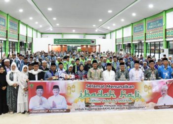 Wagub H. Edy Pratowo Lepas Jamaah Haji Tahun 1444 H/2023 M