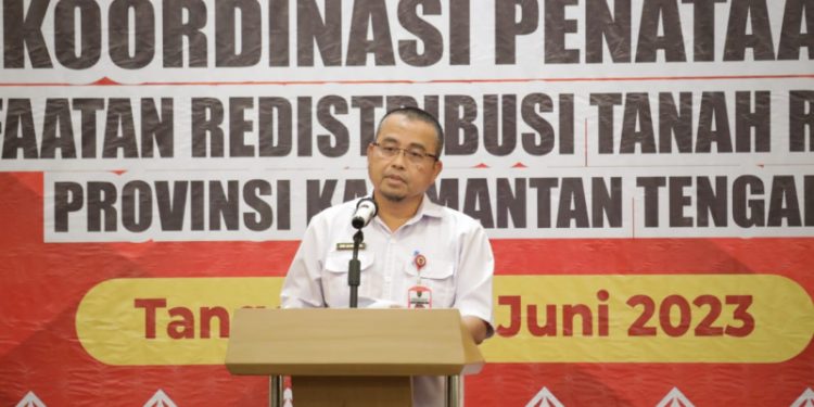 Pemprov Kalteng Gelar Rakor Penataan Akses Dalam Pemanfaatan Redistribusi Tanah Reforma Agraria