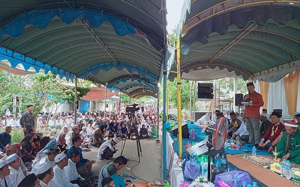Pj Bupati Barsel Hadiri Haul Empat Ulama Besar di Kelurahan Bangkuang