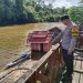 Antisipasi Banjir, Polsek Serhul Selalu Melakukan Pengecekan Debit Air Sungai