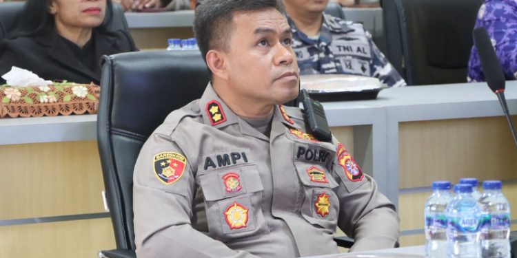 Kapolres Seruyan Ikuti Doa Bersama Lintas Agama Secara Virtual Dari Mabes Polri