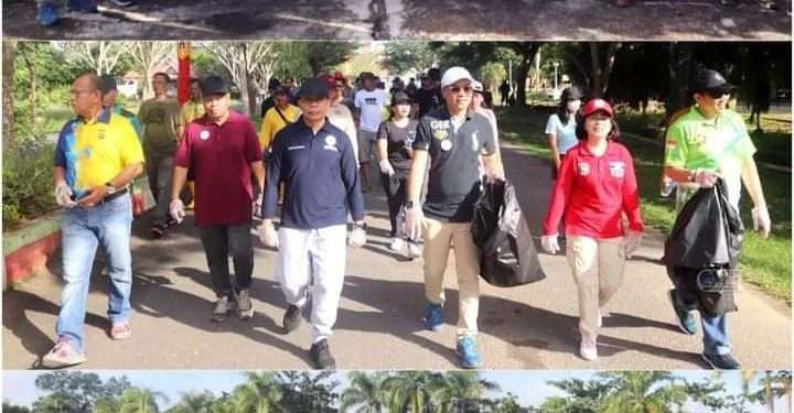 Peringati Hari Lingkungan Hidup, Pemkab Mura Gelar Jalan Sehat Sambil Pungut Sampah