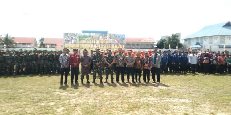 Danrem 102/Panju Panjung Harapkan Pemkab Barsel Melanjutkan Hasil Pembangunan TMMD