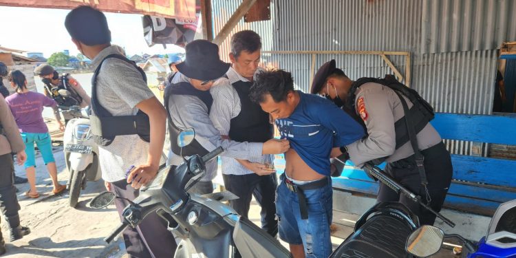 Tertangkap Basah Bawa Sabu, Penambang Emas Diringkus Petugas Ditresnarkoba Polda Kalteng