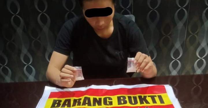 Satresnarkoba Polres Murung Raya Amankan Seorang Ibu Tangga