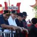 Gubernur Sugianto Sabran Saksikan Pertandingan Beberapa Cabor PORPROV XII 2023