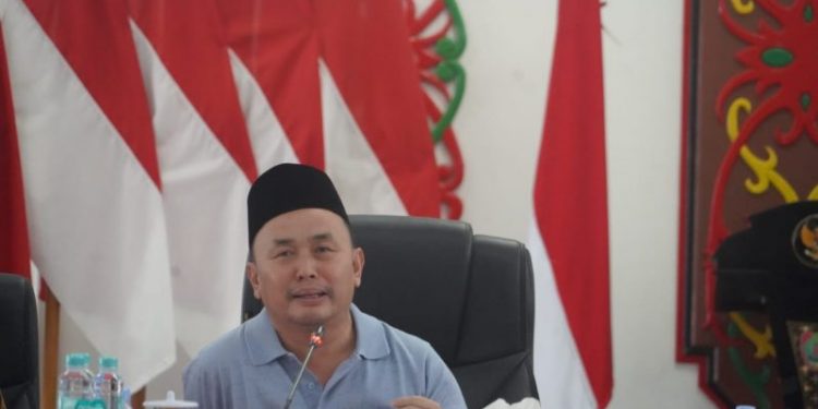 Pimpin Rapat Persiapan Tablig Akbar, Gubernur Sugianto Sabran Minta Dipersiapkan dengan Matang