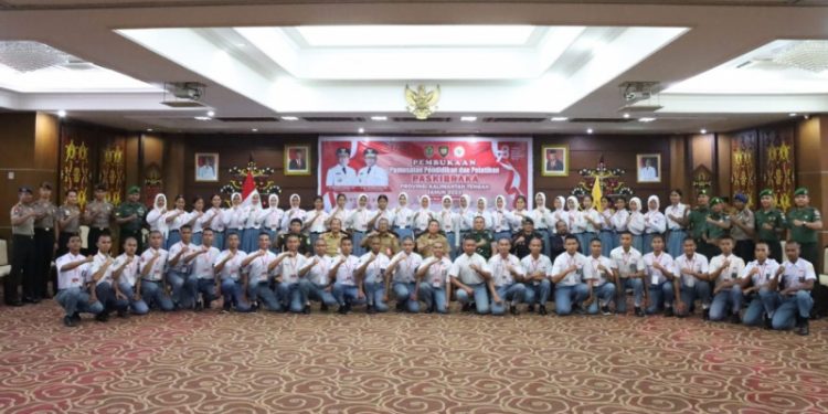 Sebanyak 54 Orang Paskribraka Prov. Kalteng 2023 Ikuti Diklat