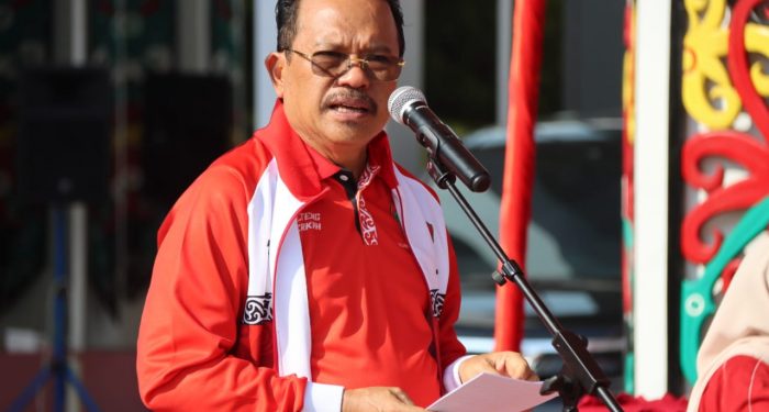 Sekda Nuryakin Lepas Kontingen POPNAS Kalteng