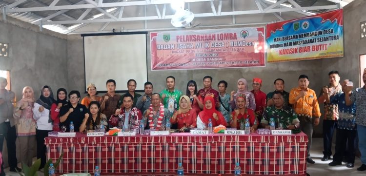Desa Sanggu Mewakili Barsel Lomba BUMDes Tingkat Provinsi Kalteng