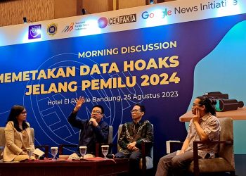 Kick Off Diskusi Bulanan Cekfakta, Petakan Data Hoaks Jelang Pemilu 2024 