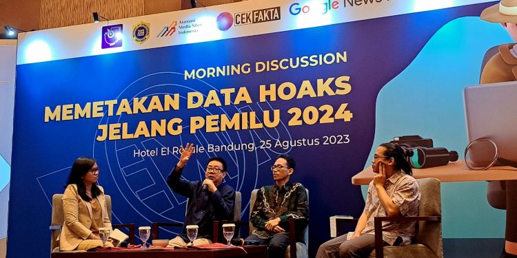 Kick Off Diskusi Bulanan Cekfakta, Petakan Data Hoaks Jelang Pemilu 2024 