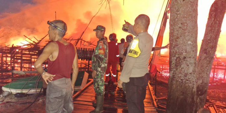 Polresta Palangka Raya Sampaikan Hasil Identifikasi Awal Kebakaran Pemukiman Flamboyan Bawah