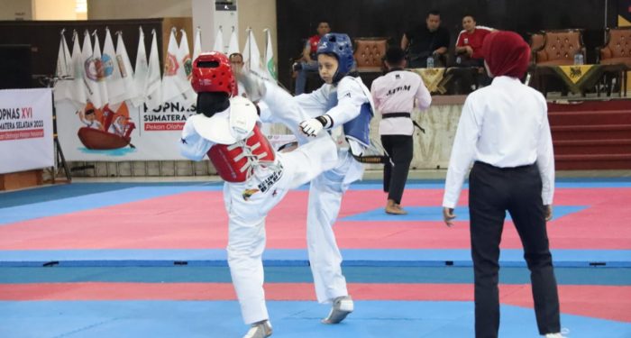 Taekwondo Persembahkan Medali Pertama Kalteng pada Ajang POPNAS XVI di Palembang