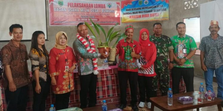 Kadis Sosial PMD Barsel Harapkan Desa Sanggu Raih Hasil Terbaik Dalam Lomba BUMDes
