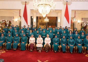 Ketua TP PKK Ivo Sugianto Sabran Hadiri Audensi Bersama Ibu Negara