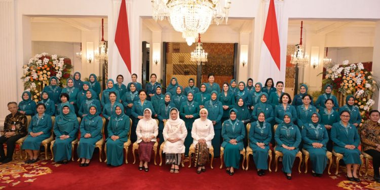 Ketua TP PKK Ivo Sugianto Sabran Hadiri Audensi Bersama Ibu Negara