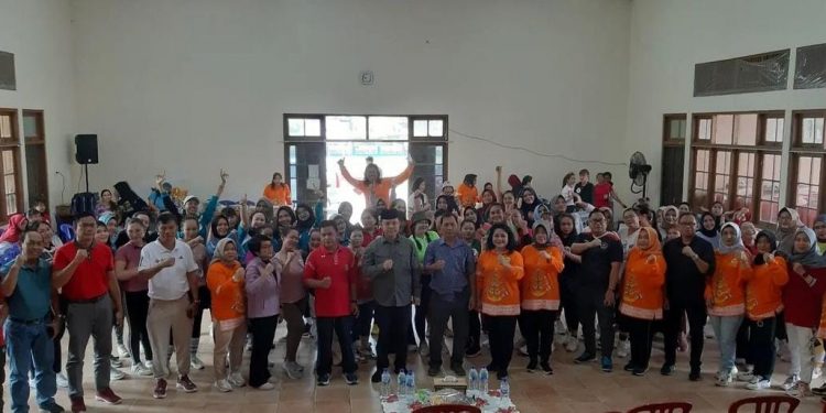 Perwosi dan TP PKK Barsel Gelar Lomba Senam Aerobik dan Dance Fitnes