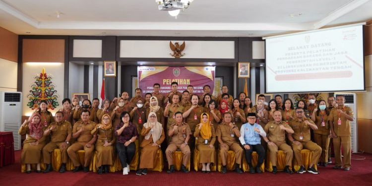 Tingkatkan Kompetensi, Pemprov. Kalteng Gelar Pelatihan PBJ Level-1