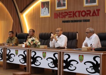 Inspektur Daerah Prov. Kalteng Buka Entry Meeting Evaluasi Perencanaan dan Pengangggaran