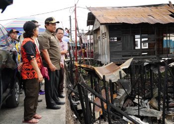 Wagub H. Edy Pratowo Tinjau Komplek Mendawai Pasar Kahayan Palangka Raya